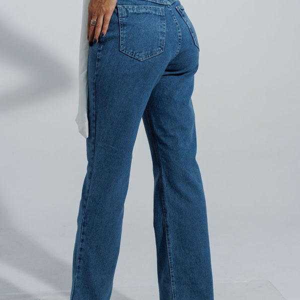 CALÇA JEANS WIDE LEG ITALY