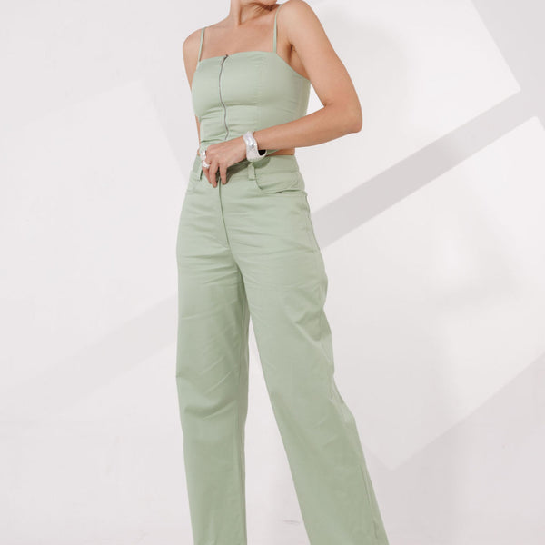 CONJUNTO CALÇA E CROPPED ELOISA