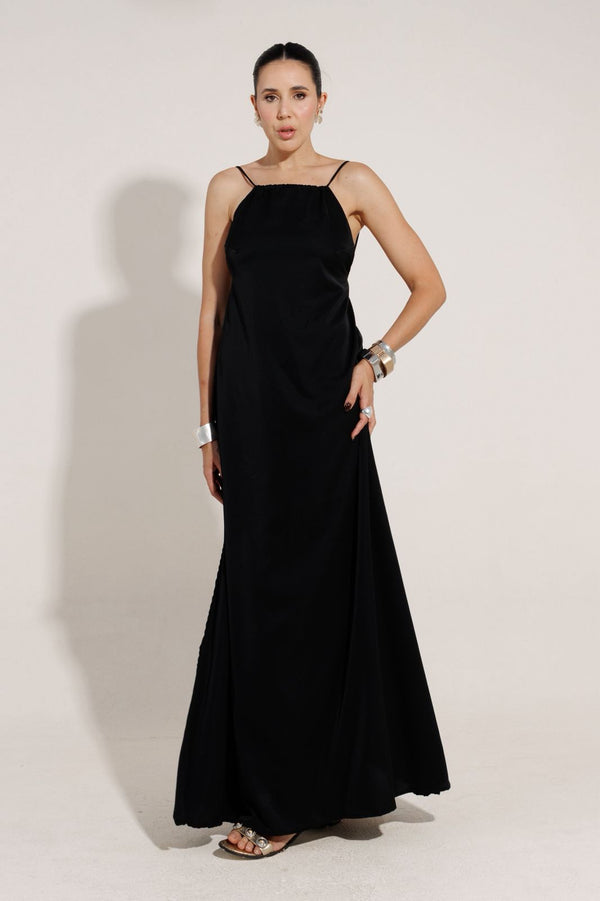 VESTIDO LONGO COSTAS NUA FENDA MAYA