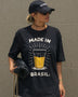TSHIRT OVERSIZE ALGODÃO MADE IN BRASIL