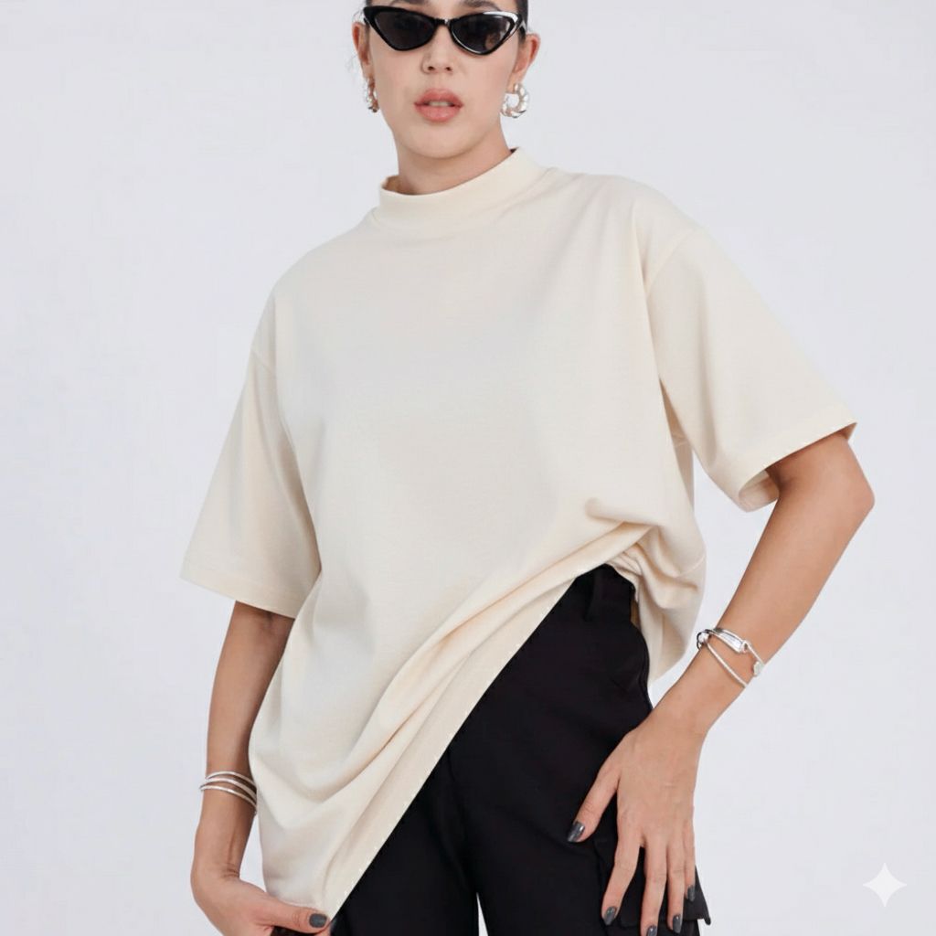 TSHIRT OVERSIZE ALGODÃO PREMIUM