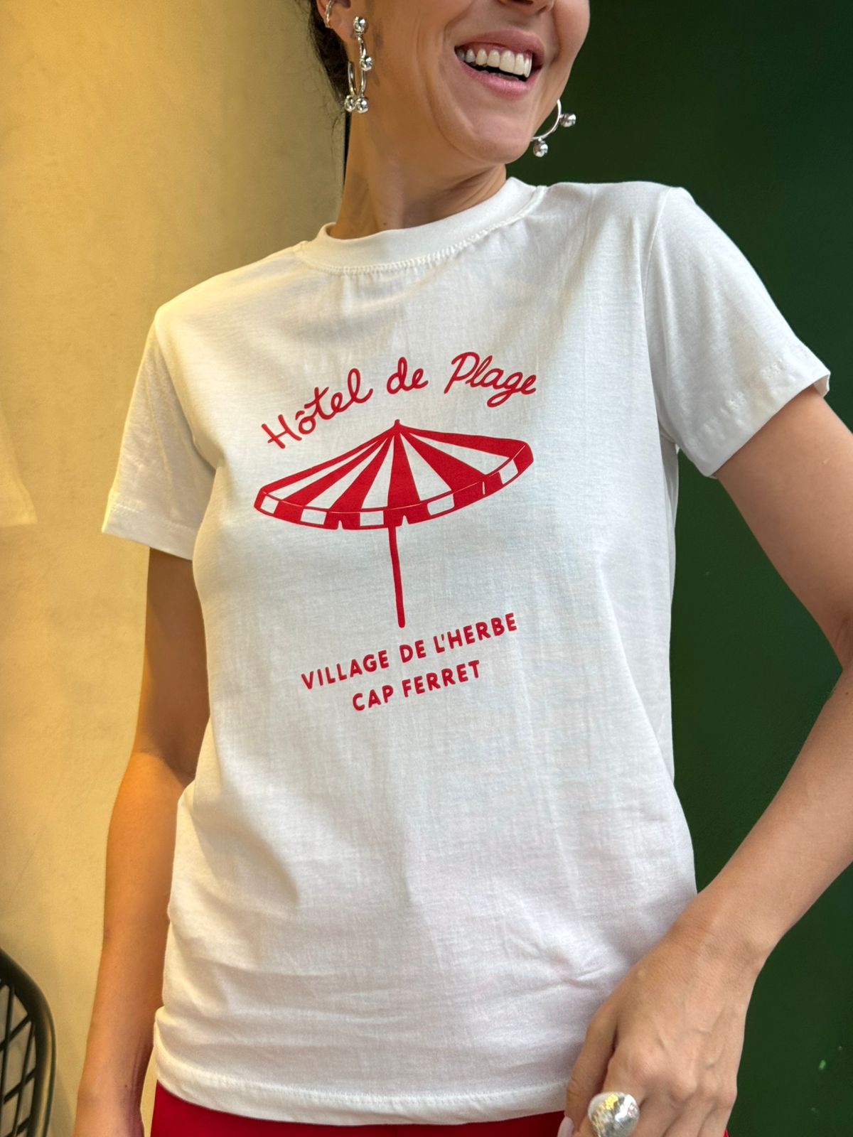 TSHIRT ALGODÃO ESTAMPADA VILLAGE