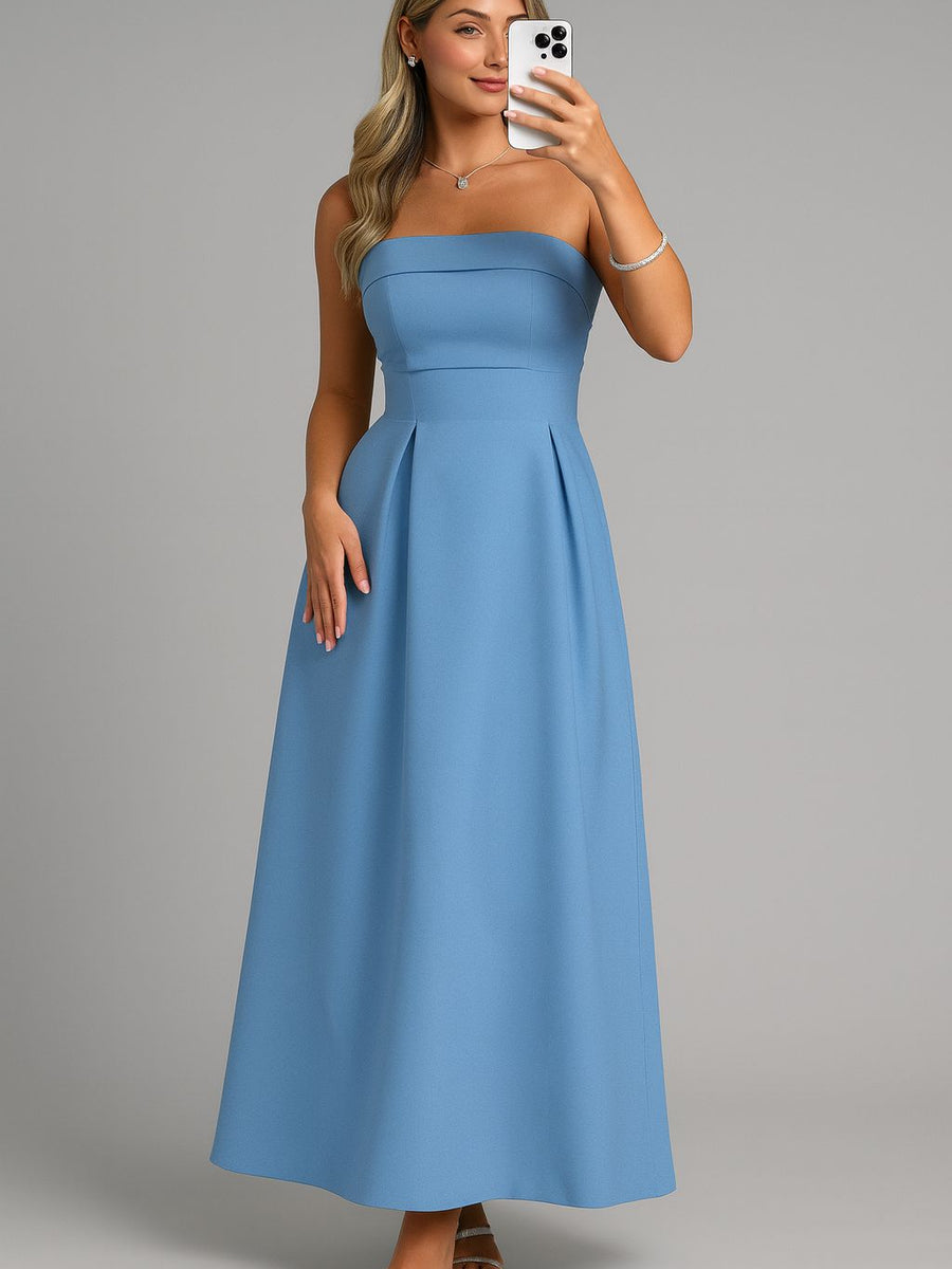 VESTIDO MIDI TOMARA QUE CAIA ISABELA