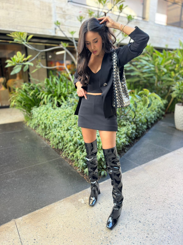 SHORT SAIA AGHATA - ALFAIATARIA PREMIUM