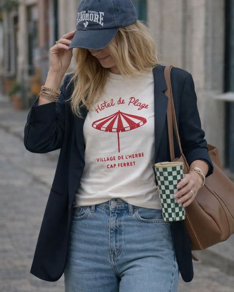 TSHIRT ALGODÃO ESTAMPADA VILLAGE