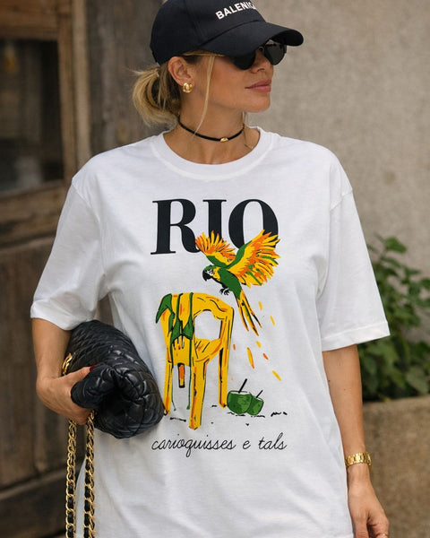 TSHIRT OVERSIZE ALGODÃO CARIOQUISSES