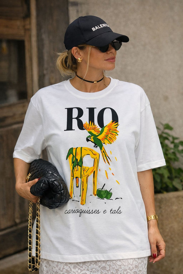 TSHIRT OVERSIZE ALGODÃO CARIOQUISSES