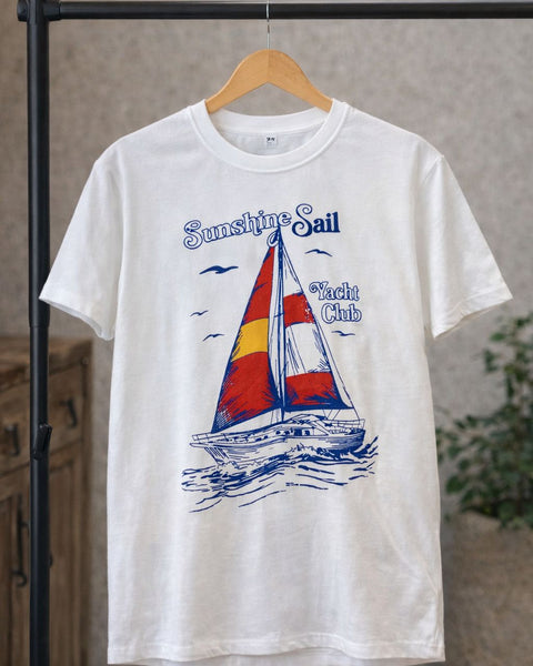 TSHIRT ALGODÃO ESTAMPADA SUNSHINE