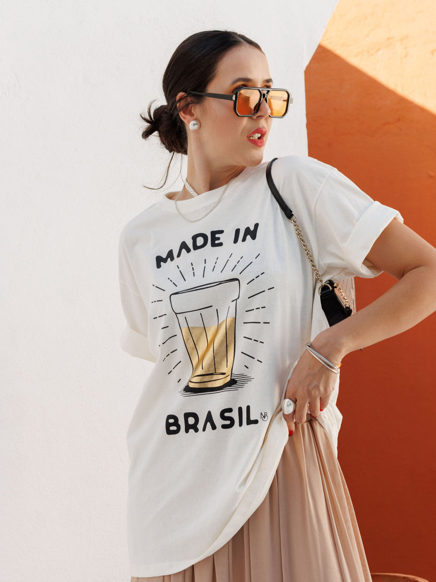 TSHIRT OVERSIZE ALGODÃO MADE IN BRASIL