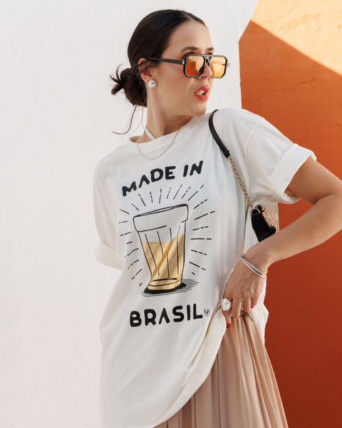 TSHIRT OVERSIZE ALGODÃO MADE IN BRASIL