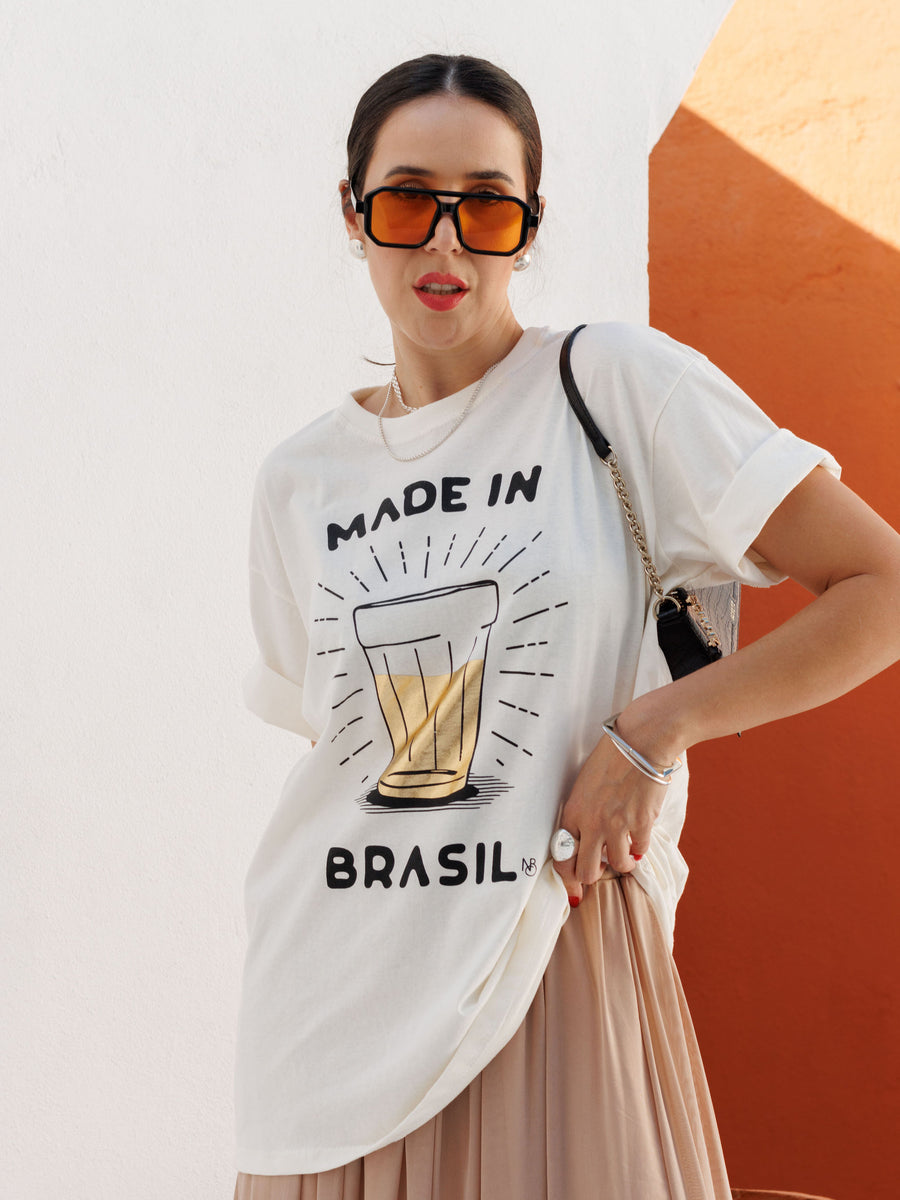 TSHIRT OVERSIZE ALGODÃO MADE IN BRASIL