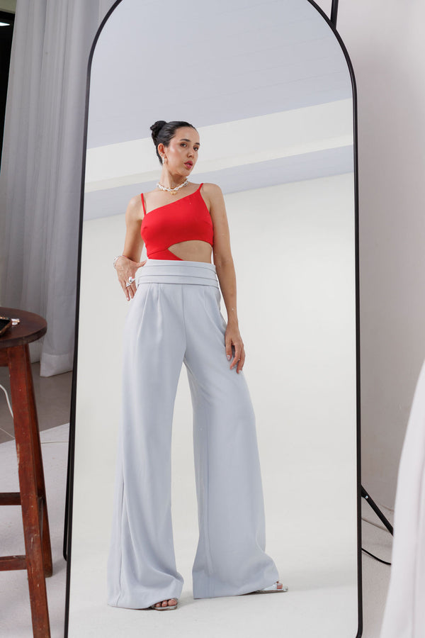 BODY RECORTES DECOTE QUADRADO MUSA