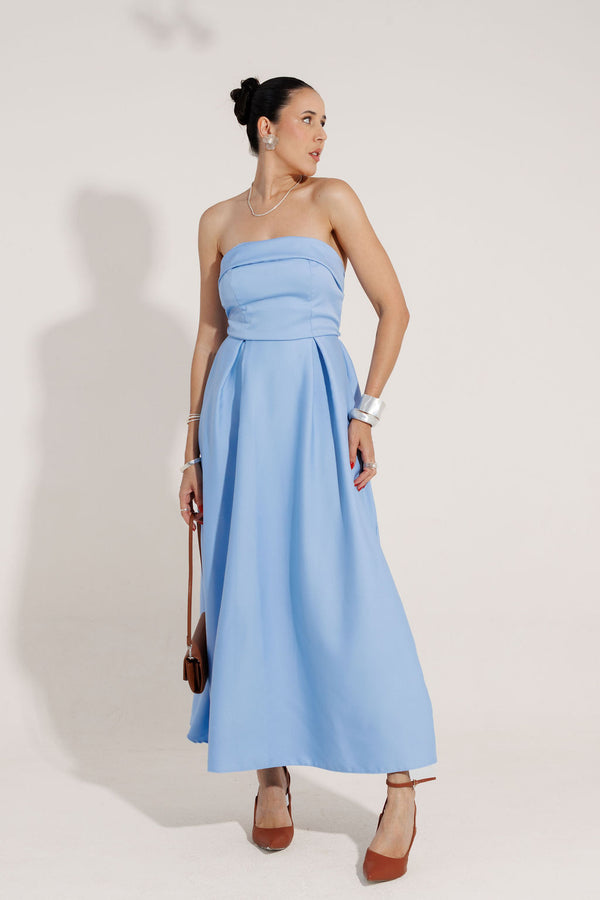 VESTIDO MIDI TOMARA QUE CAIA ISABELA