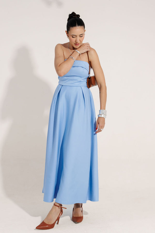 VESTIDO MIDI TOMARA QUE CAIA ISABELA