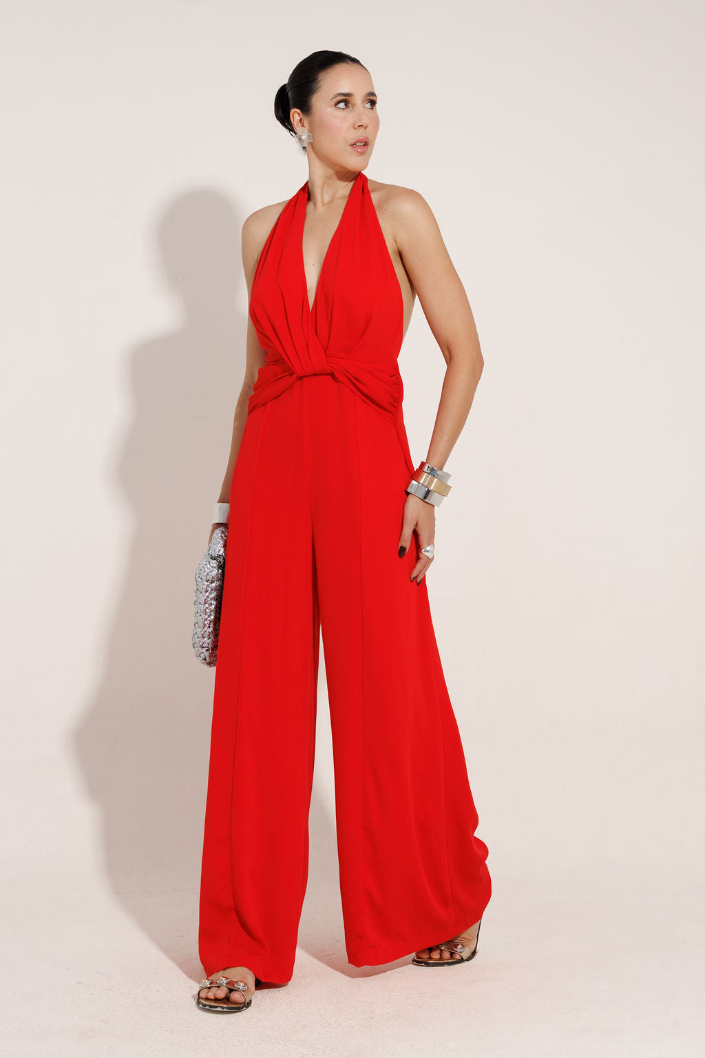 MACACÃO PANTALONA FRENTE UNICA SARAH