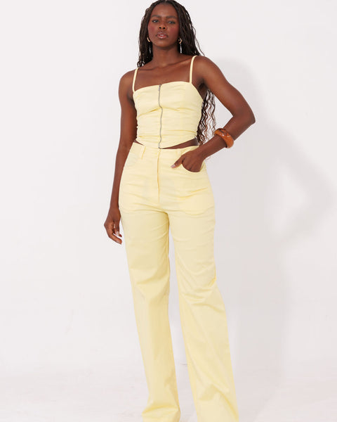 CONJUNTO CALÇA E CROPPED ELOISA