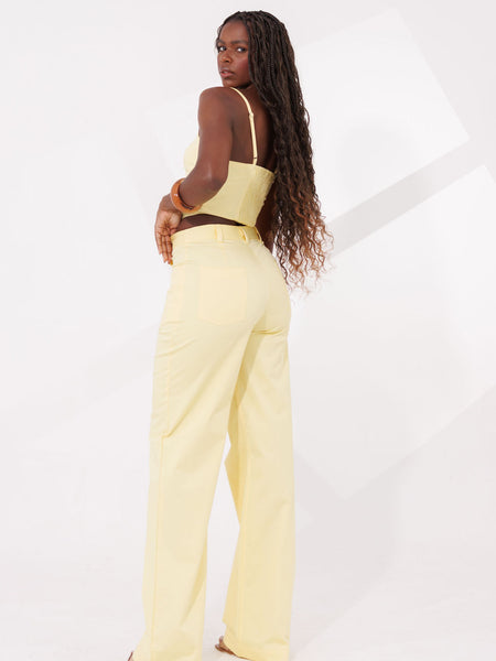 CONJUNTO CALÇA E CROPPED ELOISA