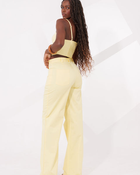 CONJUNTO CALÇA E CROPPED ELOISA
