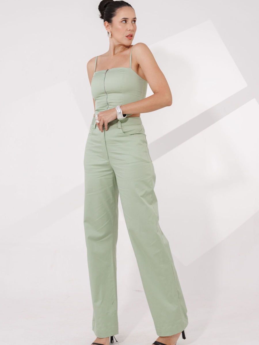 CONJUNTO CALÇA E CROPPED ELOISA