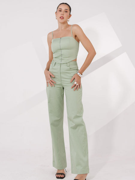 CONJUNTO CALÇA E CROPPED ELOISA