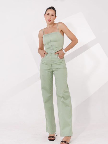CONJUNTO CALÇA E CROPPED ELOISA