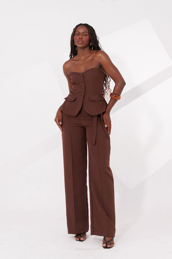 CONJUNTO ALFAIATARIA TOMARA QUE CAIA GABI