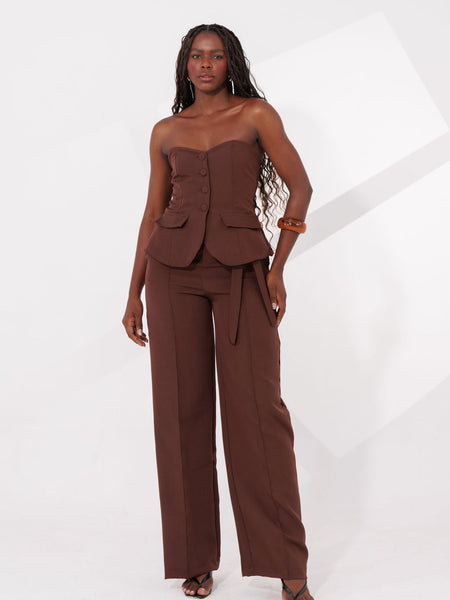 CONJUNTO ALFAIATARIA TOMARA QUE CAIA GABI