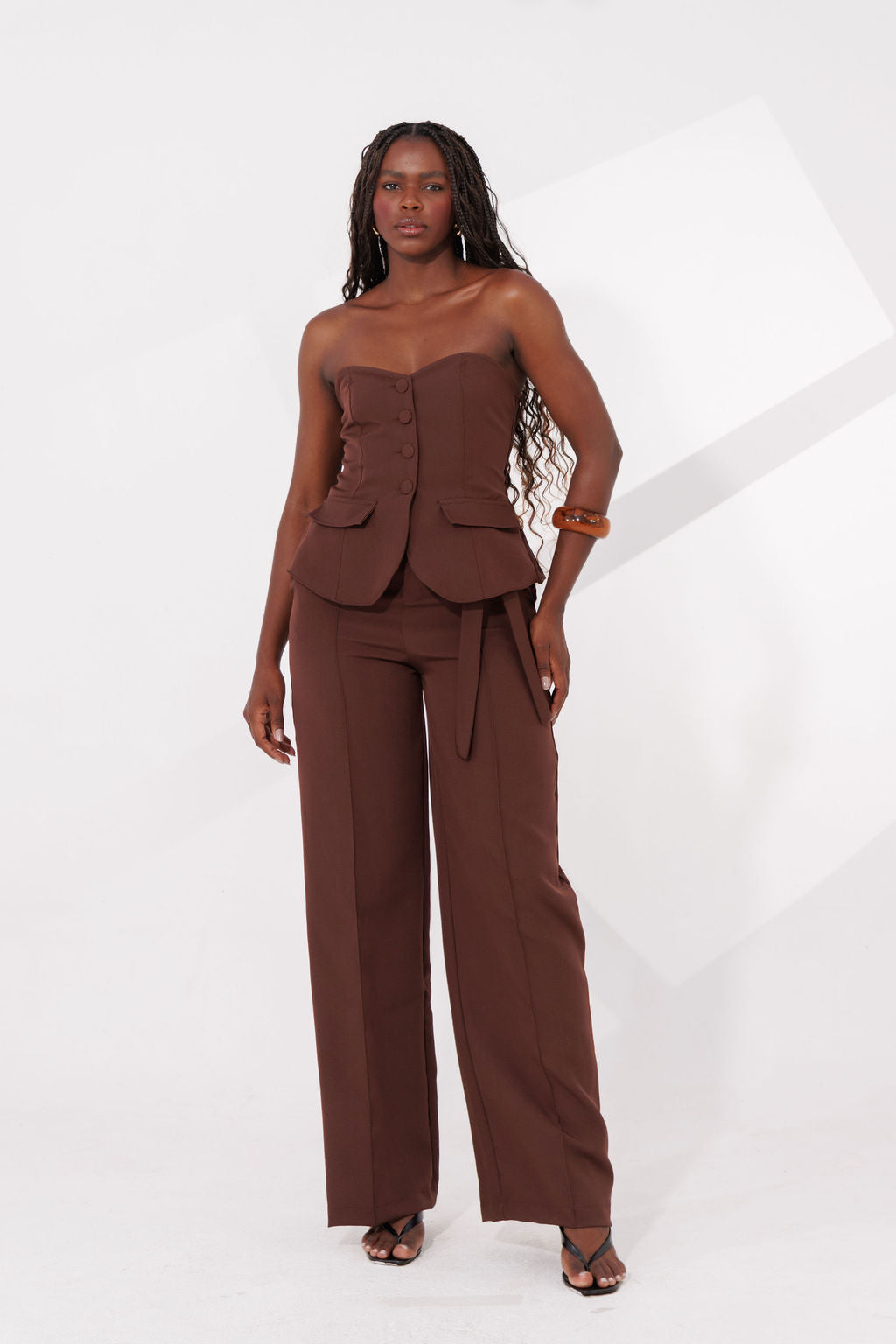 CONJUNTO ALFAIATARIA TOMARA QUE CAIA GABI