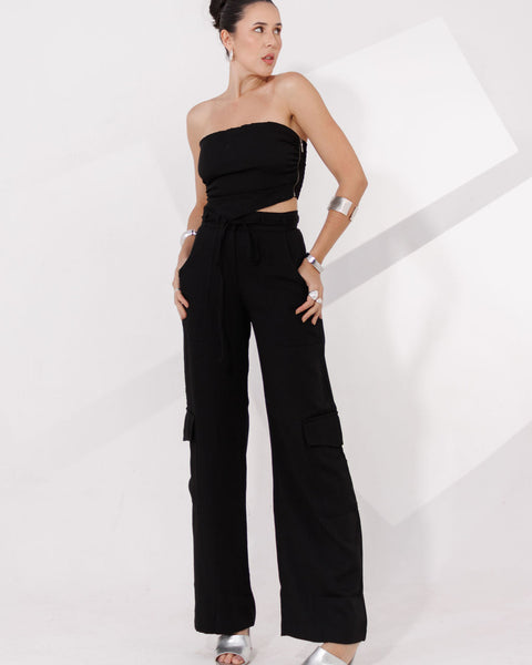 CONJUNTO CROPPED E CALÇA URBANO
