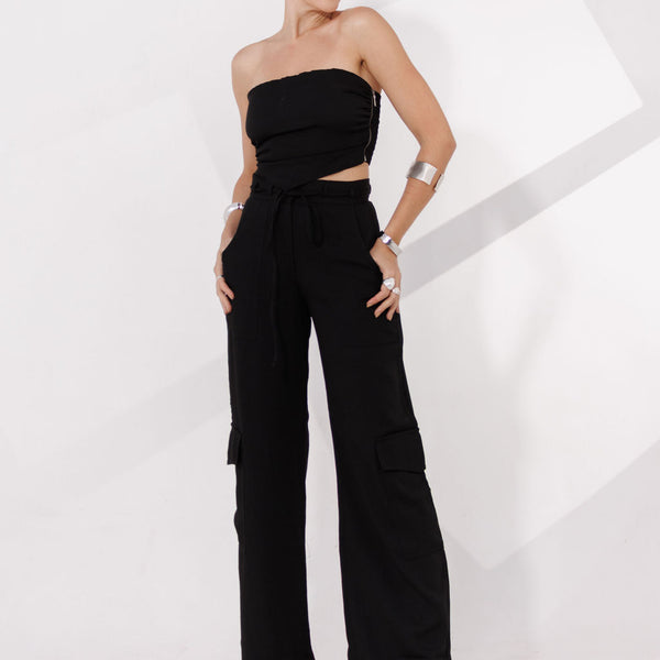 CONJUNTO CROPPED E CALÇA URBANO