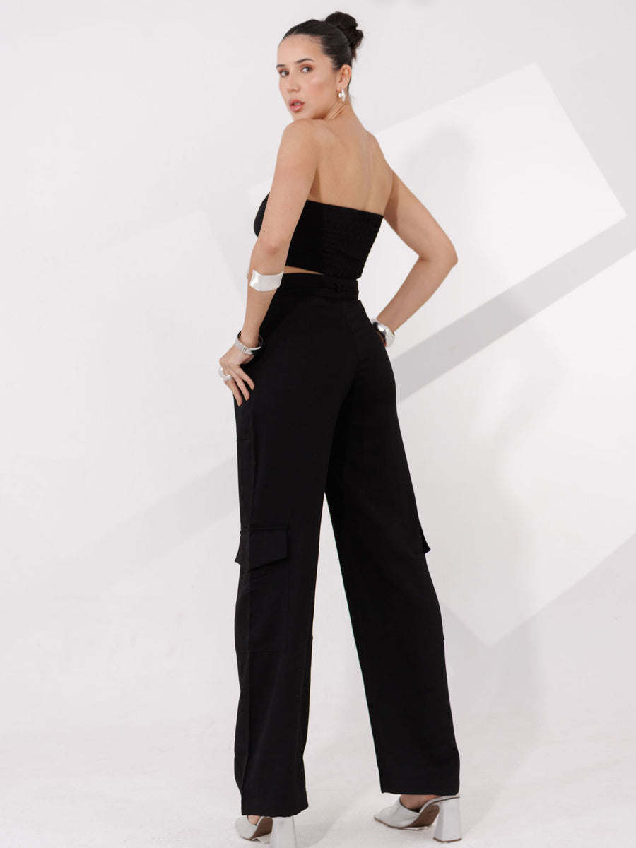 CONJUNTO CROPPED E CALÇA URBANO