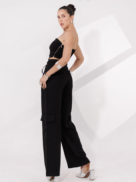 CONJUNTO CROPPED E CALÇA URBANO