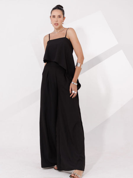 CONJUNTO CALÇA E BLUSA ASSIMETRICA MARCELA
