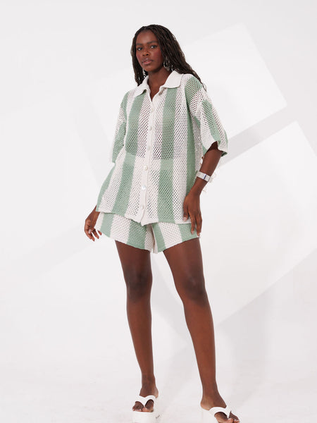 CONJUNTO  TRICOT COM SHORT BÚZIOS