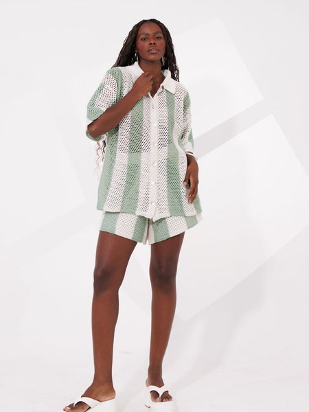 CONJUNTO  TRICOT COM SHORT BÚZIOS