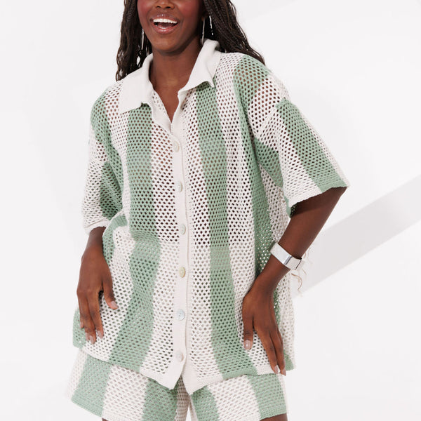 CONJUNTO  TRICOT COM SHORT BÚZIOS