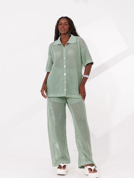 CONJUNTO  TRICOT COM CALÇA ANGRA