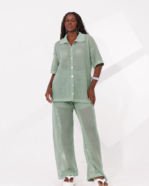 CONJUNTO  TRICOT COM CALÇA ANGRA