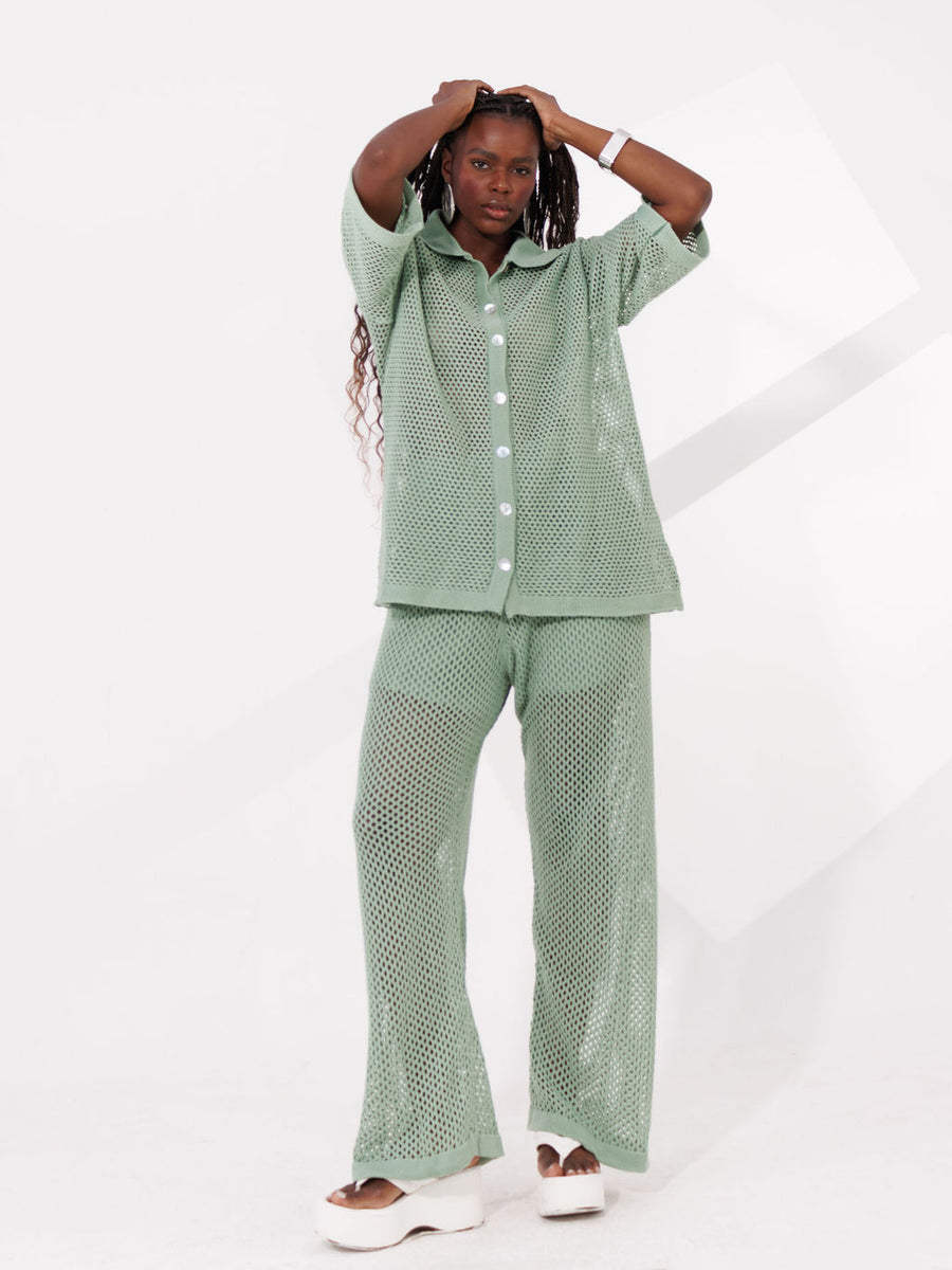 CONJUNTO  TRICOT COM CALÇA ANGRA