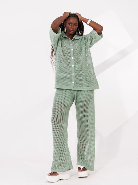 CONJUNTO  TRICOT COM CALÇA ANGRA