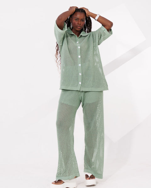 CONJUNTO  TRICOT COM CALÇA ANGRA