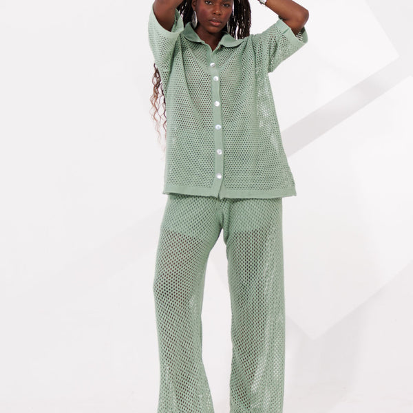 CONJUNTO  TRICOT COM CALÇA ANGRA