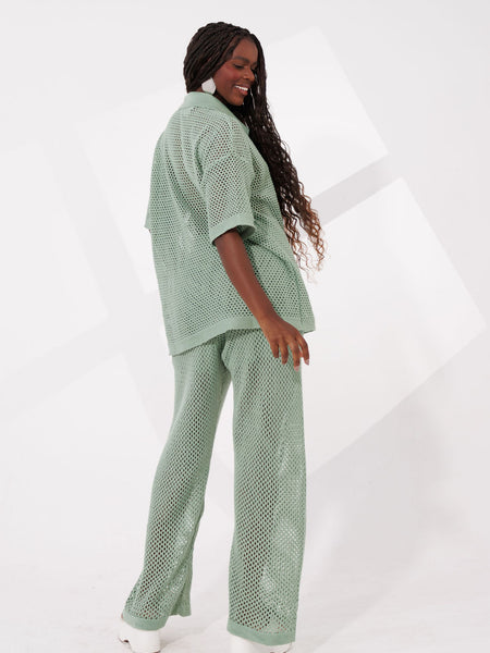 CONJUNTO  TRICOT COM CALÇA ANGRA