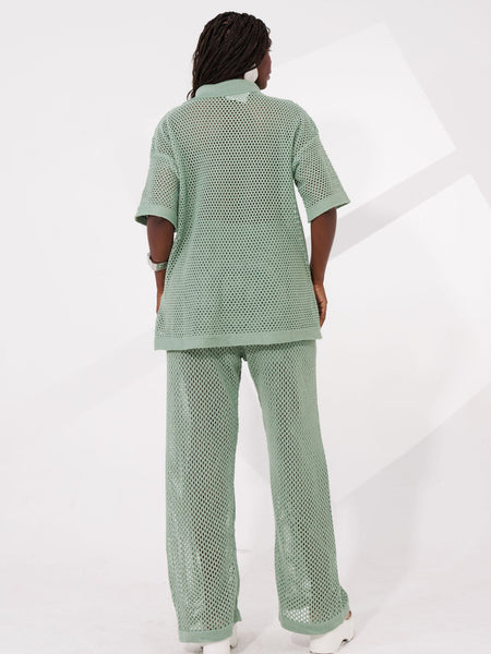 CONJUNTO  TRICOT COM CALÇA ANGRA