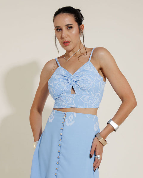 CONJUNTO SAIA E CROPPED MIRIE