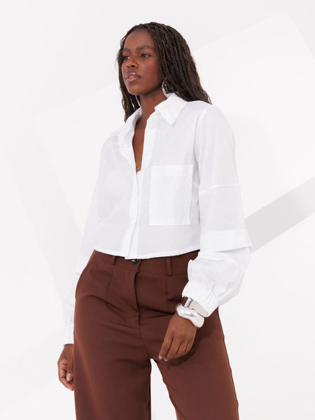 CAMISA CROPPED TASSIA