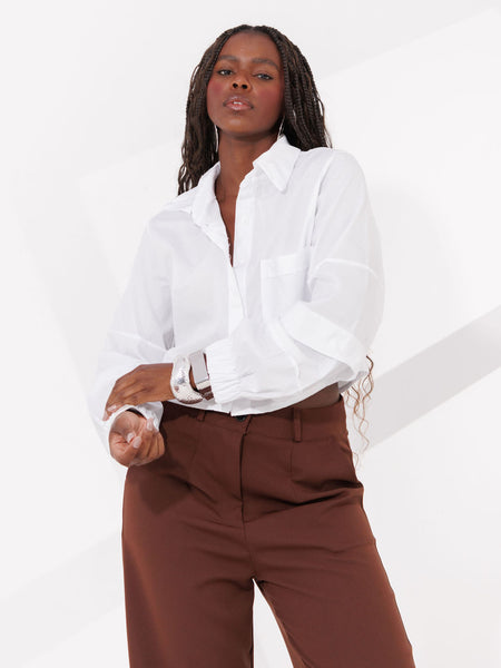 CAMISA CROPPED TASSIA