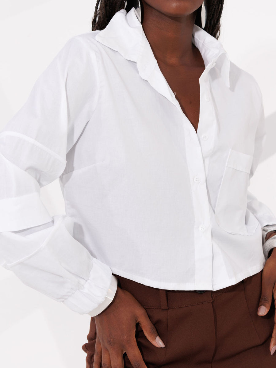 CAMISA CROPPED TASSIA