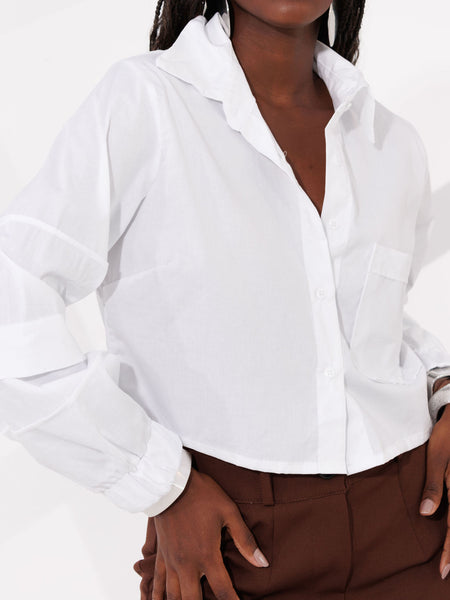 CAMISA CROPPED TASSIA