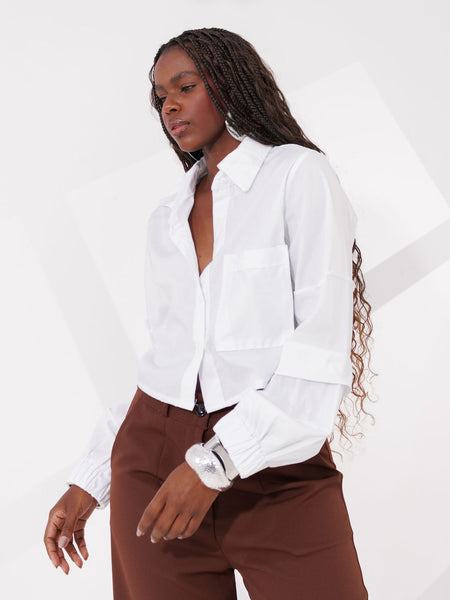 CAMISA CROPPED TASSIA